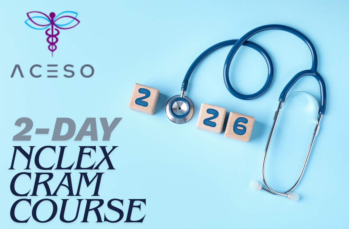 2-Day-Cram-Course Nursing students engaging in an NCLEX review session led by experienced nursing educators, focusing on critical practice questions